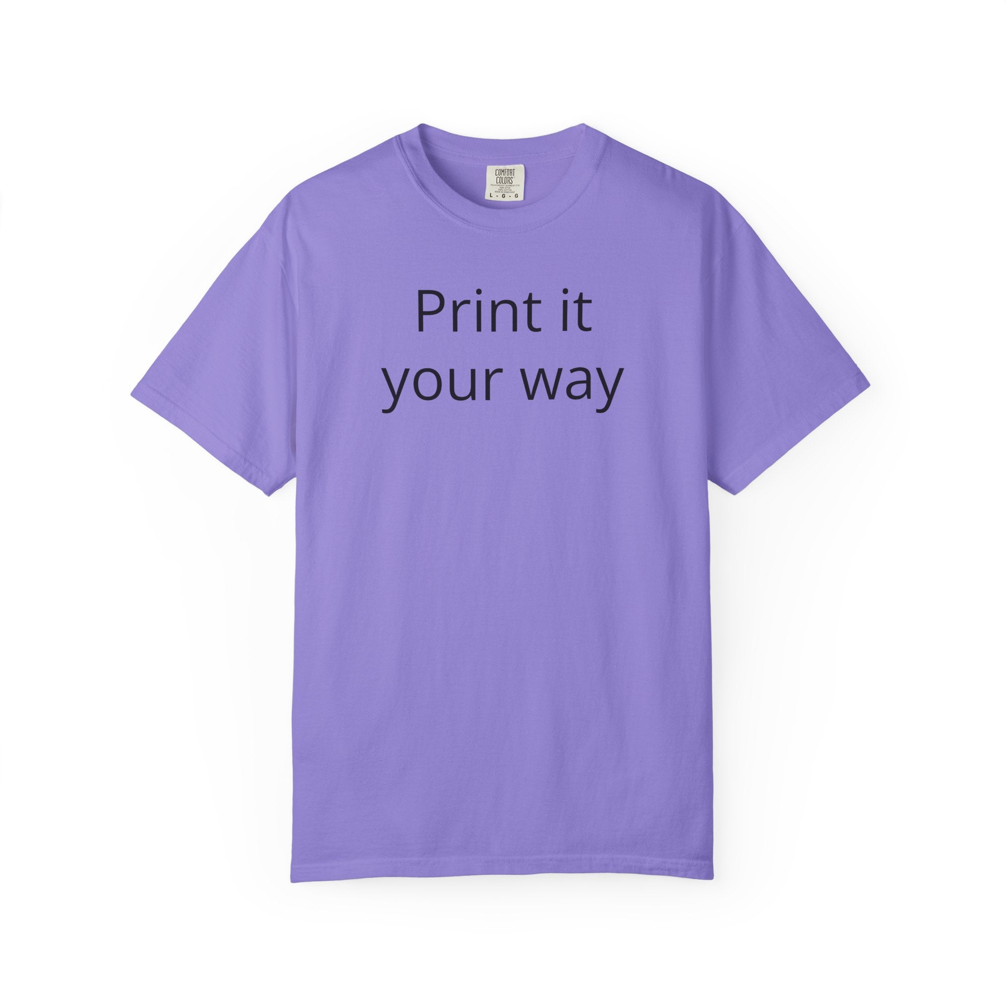 Forest Canopy Graphic T-Shirt — 'Print It Your Way' Back Art