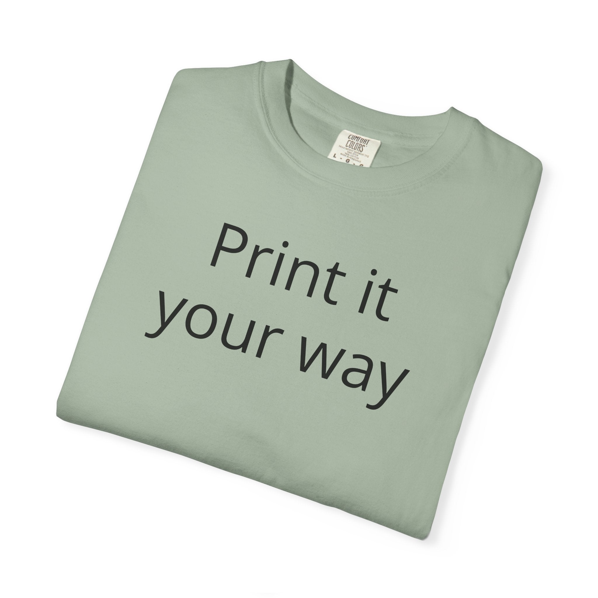 Forest Canopy Graphic T-Shirt — 'Print It Your Way' Back Art