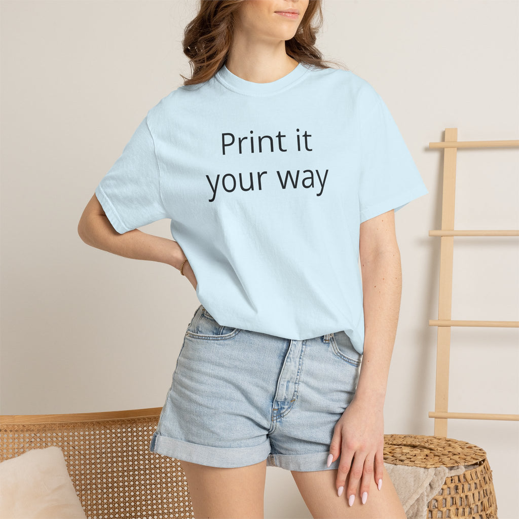 Forest Canopy Graphic T-Shirt — 'Print It Your Way' Back Art