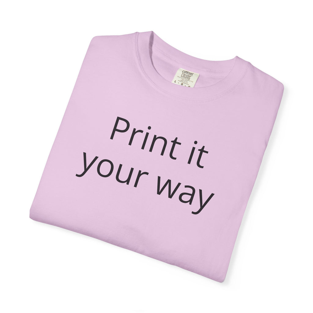 Forest Canopy Graphic T-Shirt — 'Print It Your Way' Back Art