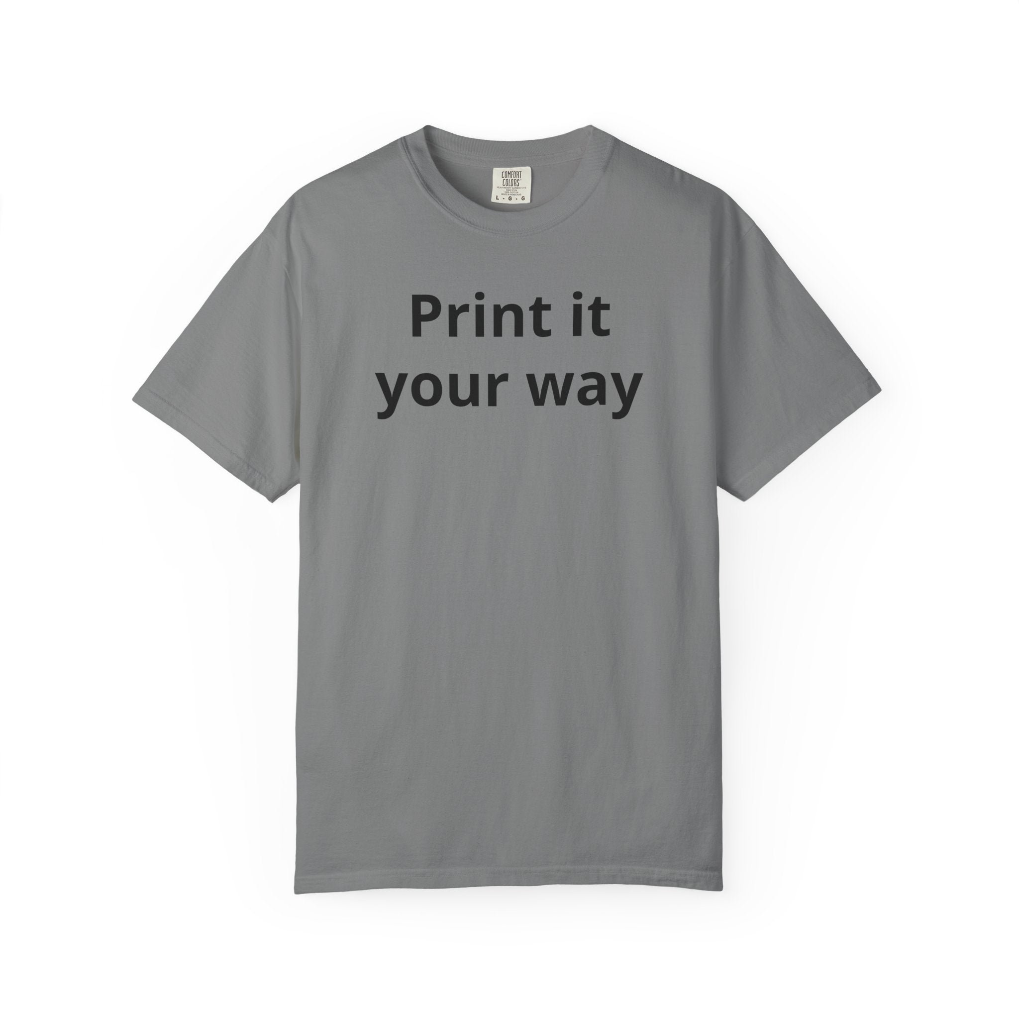 Forest Canopy Graphic T-Shirt — 'Print It Your Way' Back Art