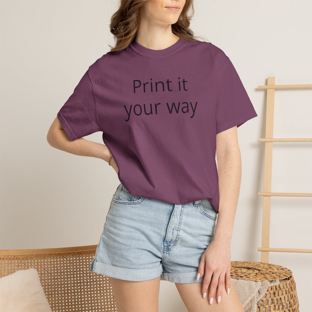 Forest Canopy Graphic T-Shirt — 'Print It Your Way' Back Art
