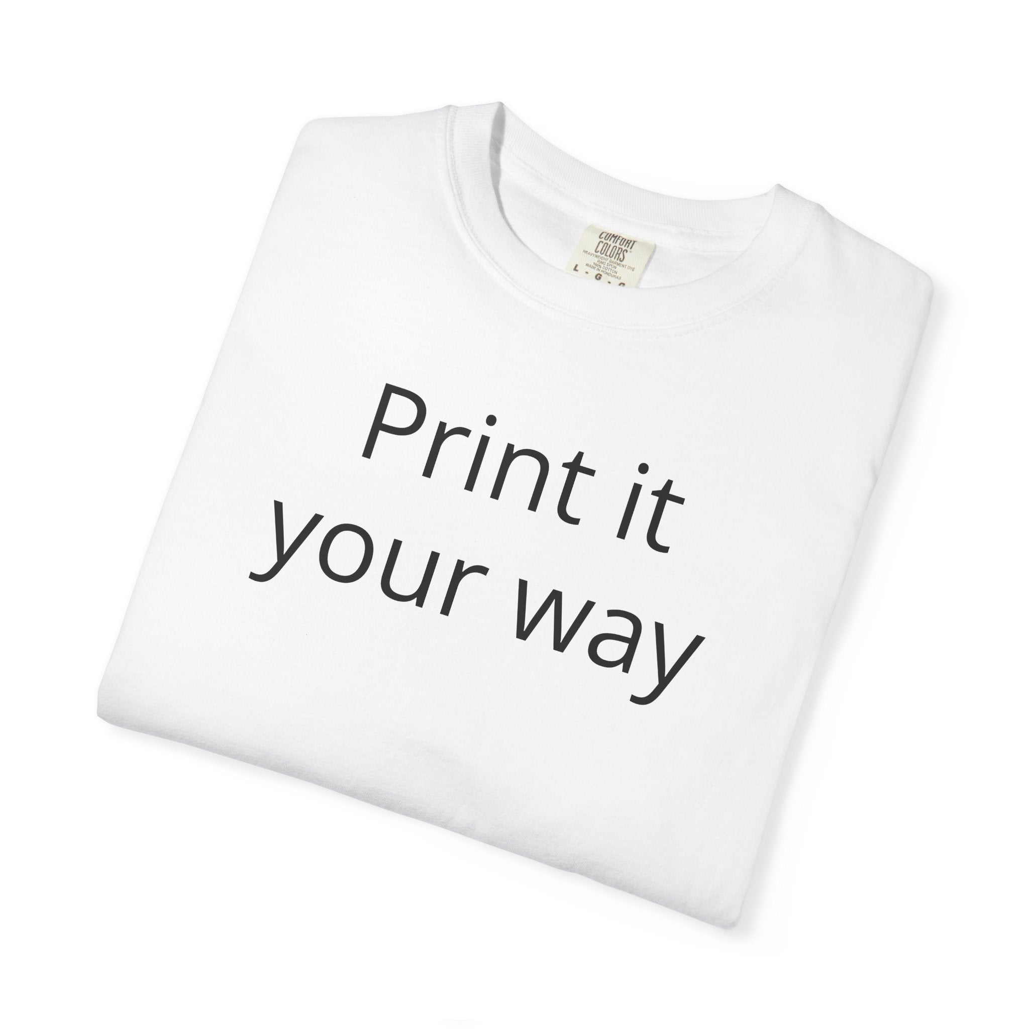 Forest Canopy Graphic T-Shirt — 'Print It Your Way' Back Art
