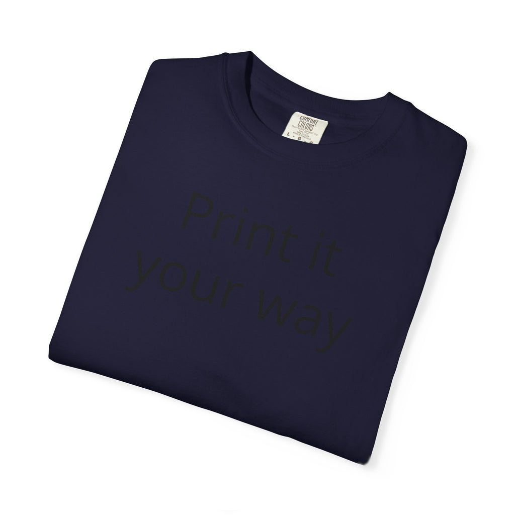 Forest Canopy Graphic T-Shirt — 'Print It Your Way' Back Art