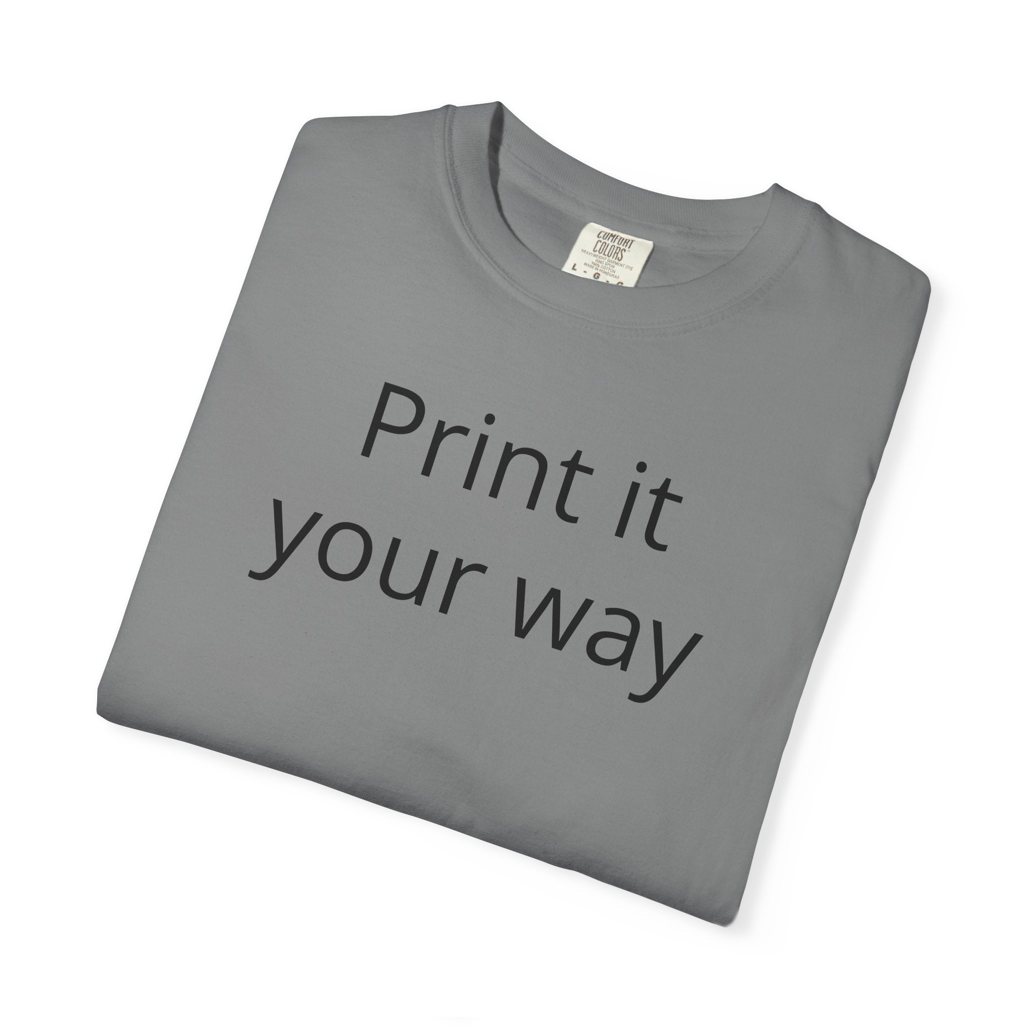 Forest Canopy Graphic T-Shirt — 'Print It Your Way' Back Art
