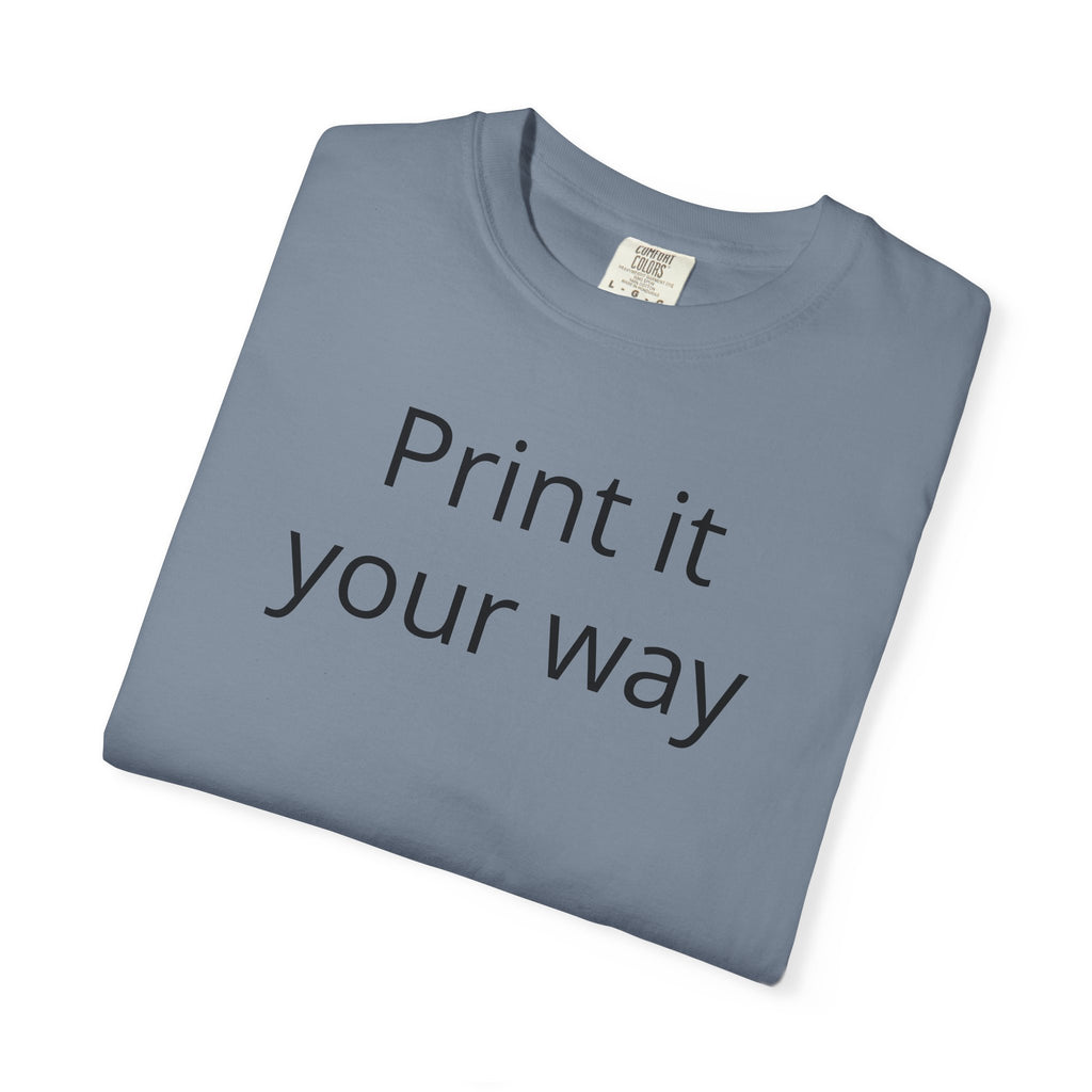 Forest Canopy Graphic T-Shirt — 'Print It Your Way' Back Art