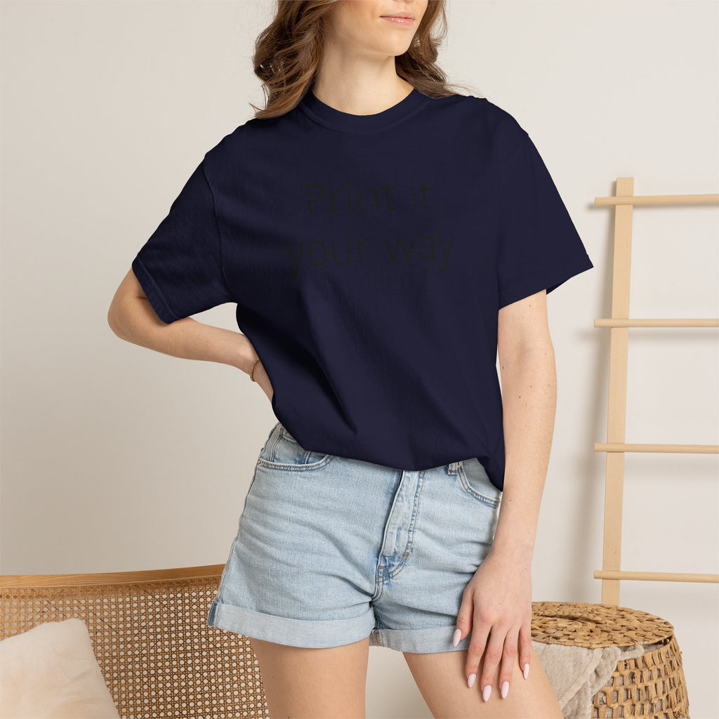 Forest Canopy Graphic T-Shirt — 'Print It Your Way' Back Art