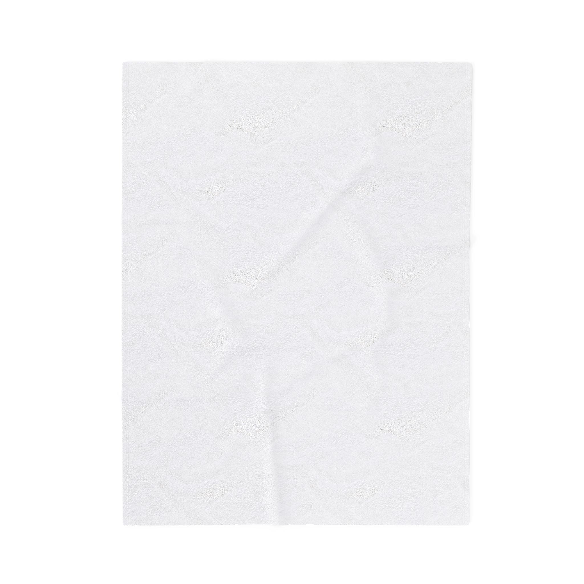 Forest Canopy Plush Blanket – Autumn Arbor Velveteen Throw with "Arbor" Script