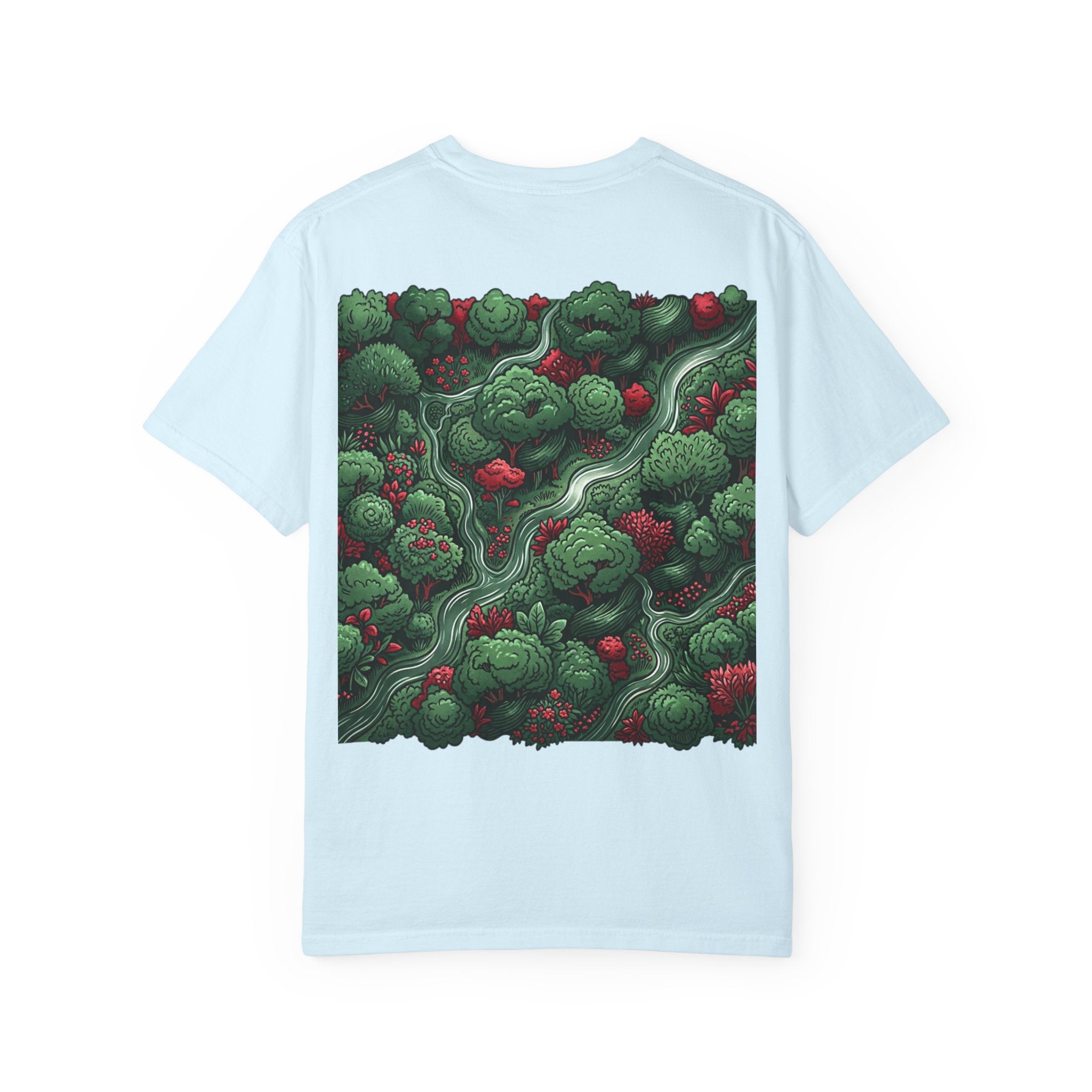 Forest Canopy Graphic T-Shirt — 'Print It Your Way' Back Art