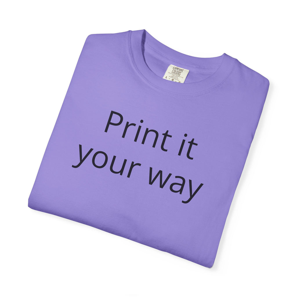 Forest Canopy Graphic T-Shirt — 'Print It Your Way' Back Art