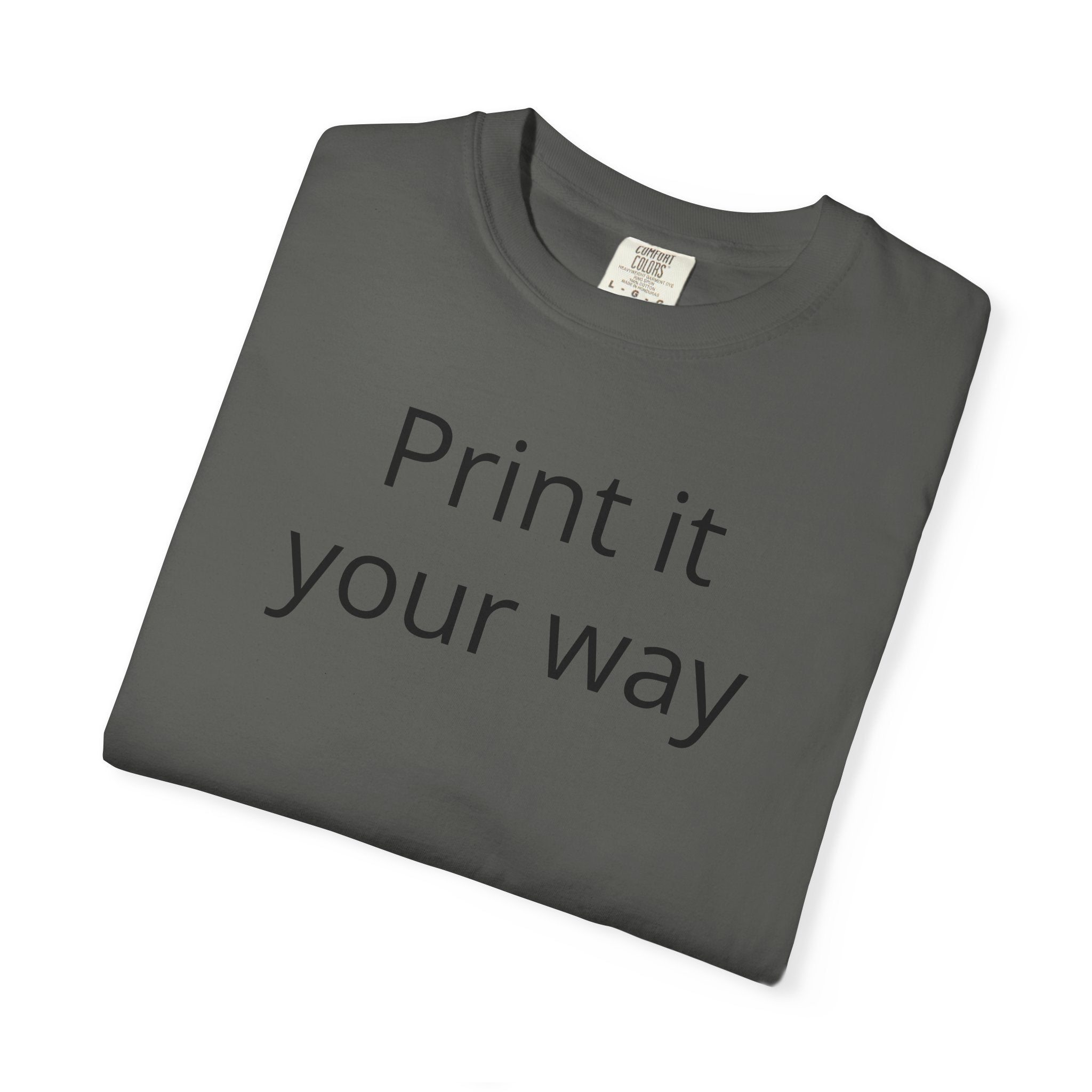 Forest Canopy Graphic T-Shirt — 'Print It Your Way' Back Art