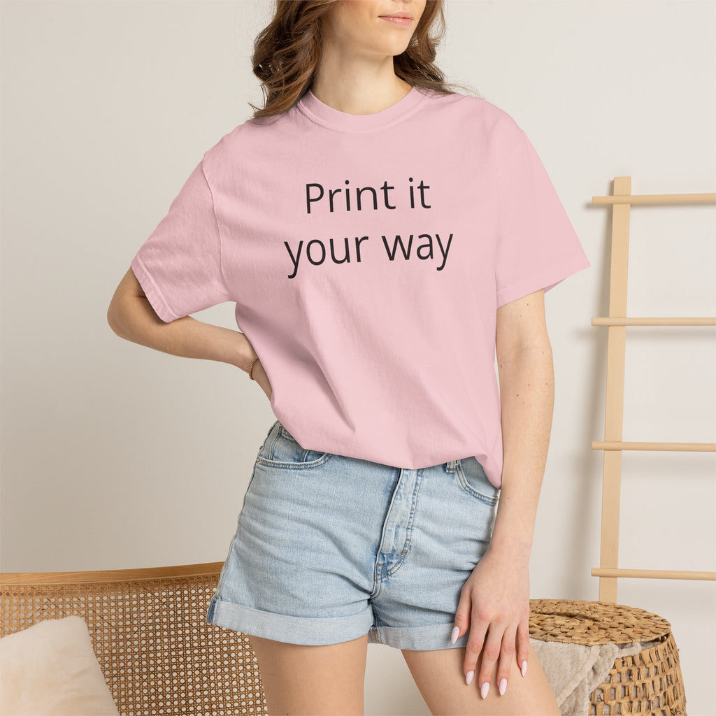 Forest Canopy Graphic T-Shirt — 'Print It Your Way' Back Art