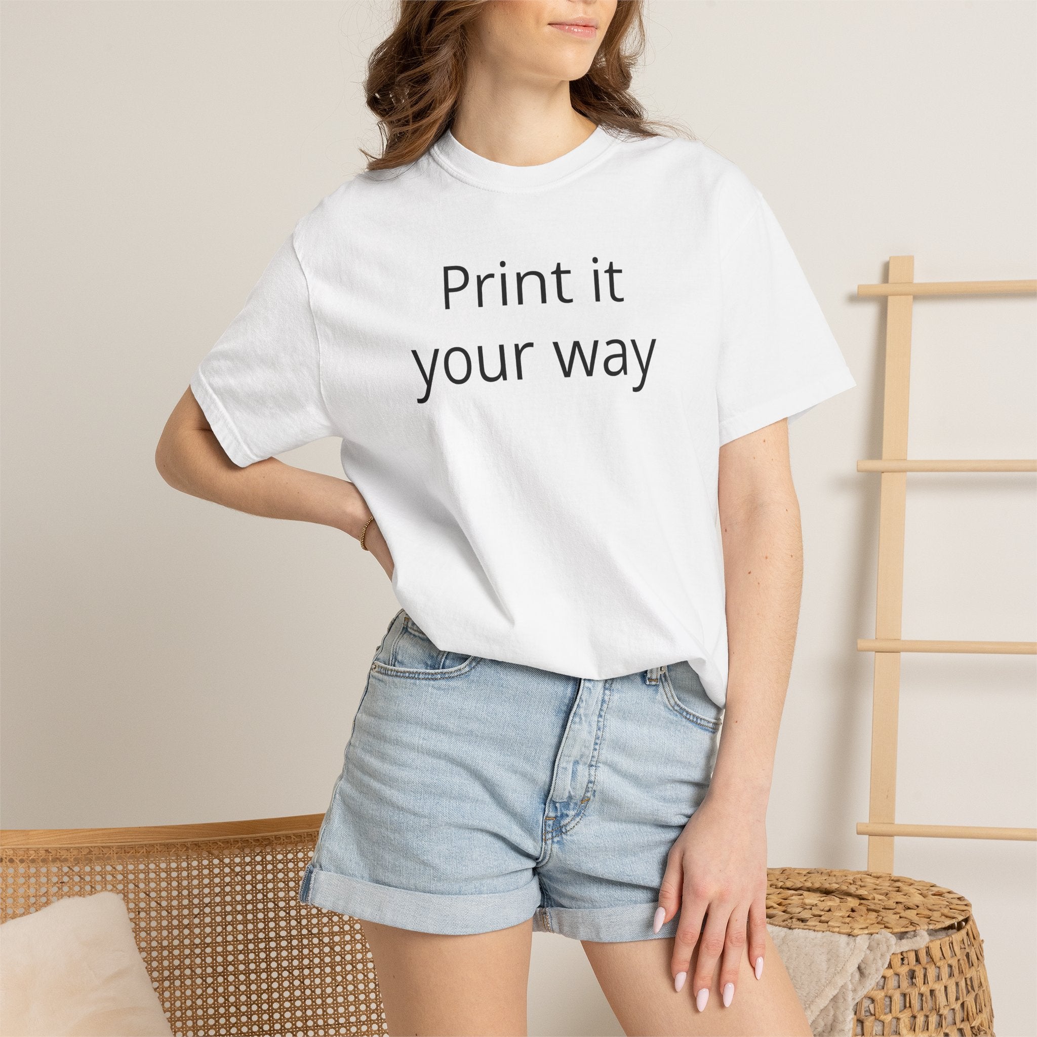 Forest Canopy Graphic T-Shirt — 'Print It Your Way' Back Art