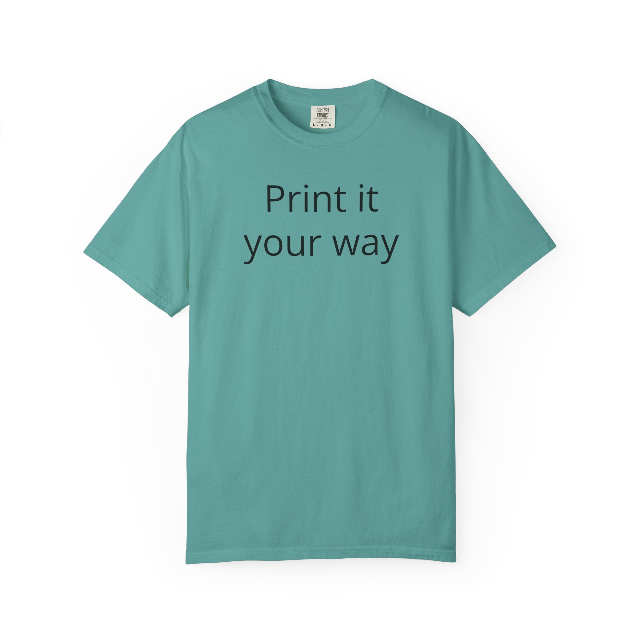 Forest Canopy Graphic T-Shirt — 'Print It Your Way' Back Art