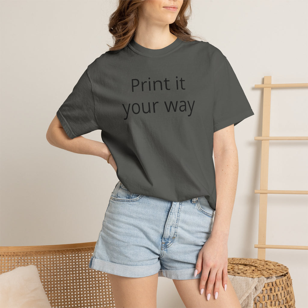 Forest Canopy Graphic T-Shirt — 'Print It Your Way' Back Art