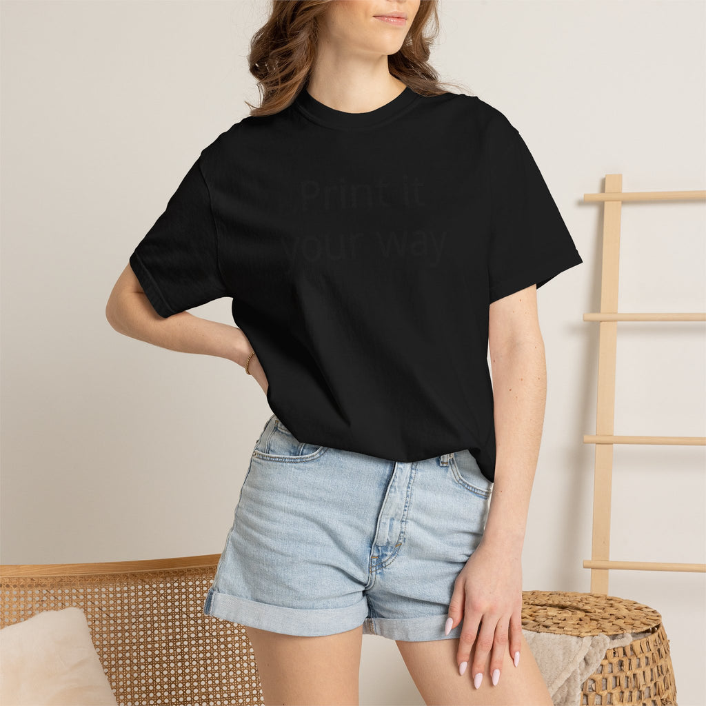 Forest Canopy Graphic T-Shirt — 'Print It Your Way' Back Art