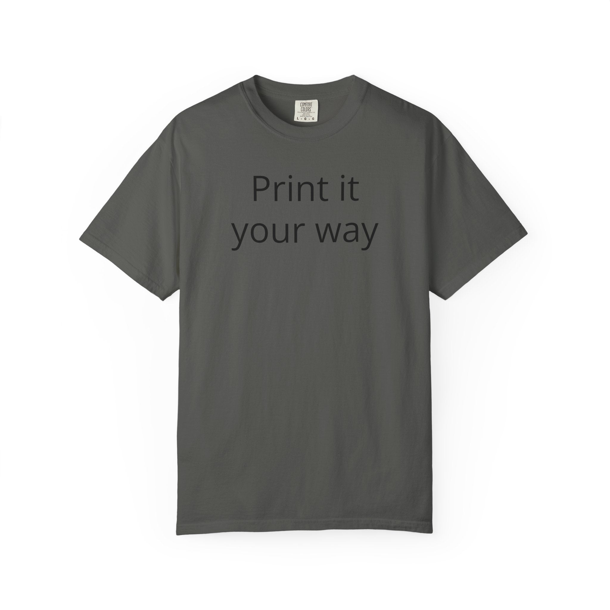Forest Canopy Graphic T-Shirt — 'Print It Your Way' Back Art