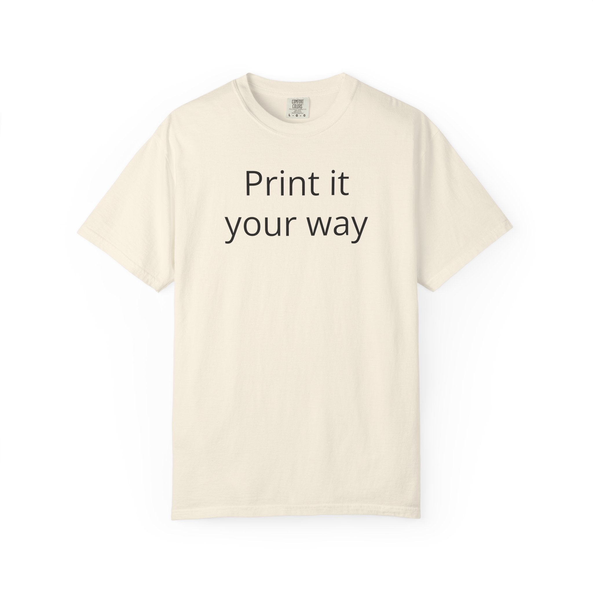 Forest Canopy Graphic T-Shirt — 'Print It Your Way' Back Art