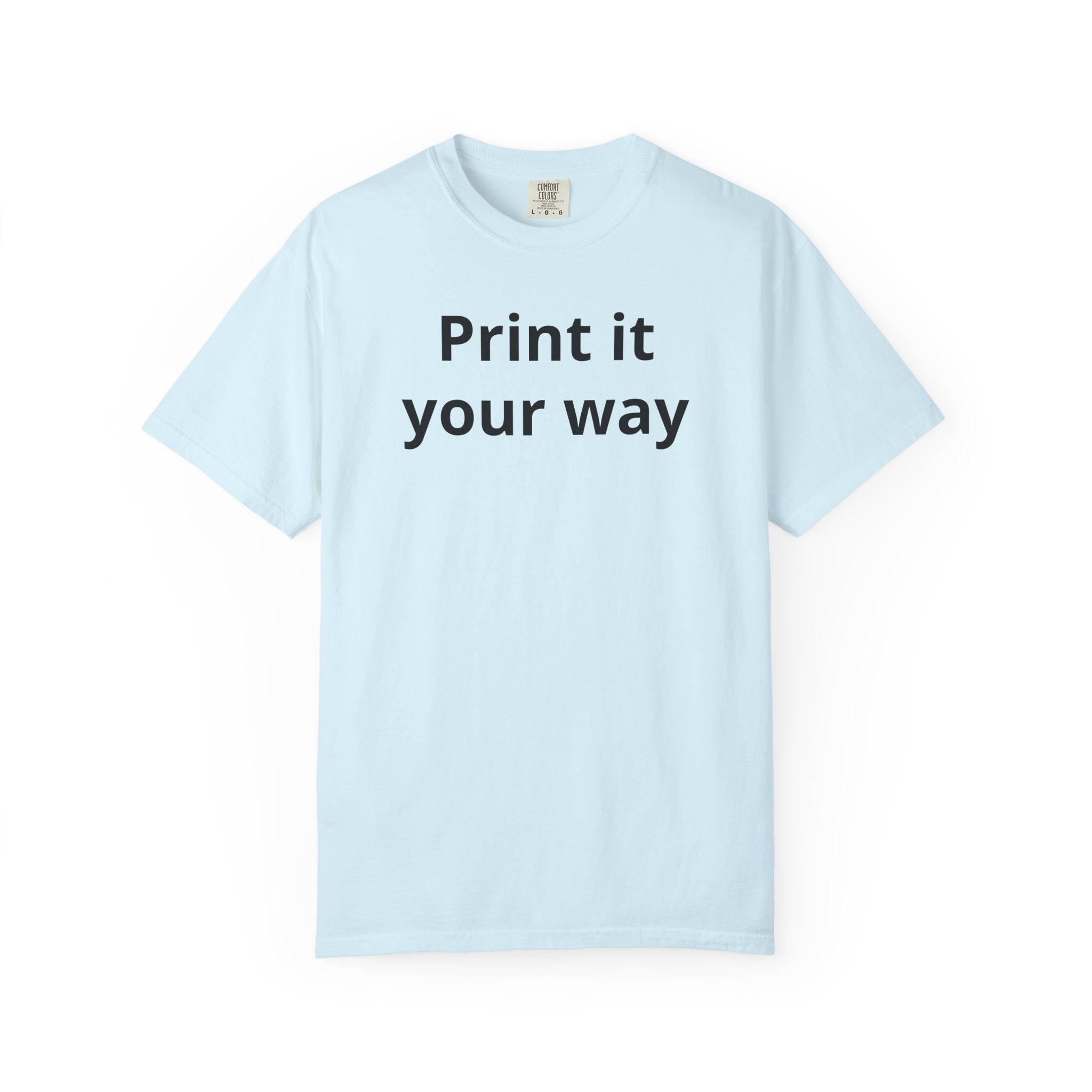 Forest Canopy Graphic T-Shirt — 'Print It Your Way' Back Art