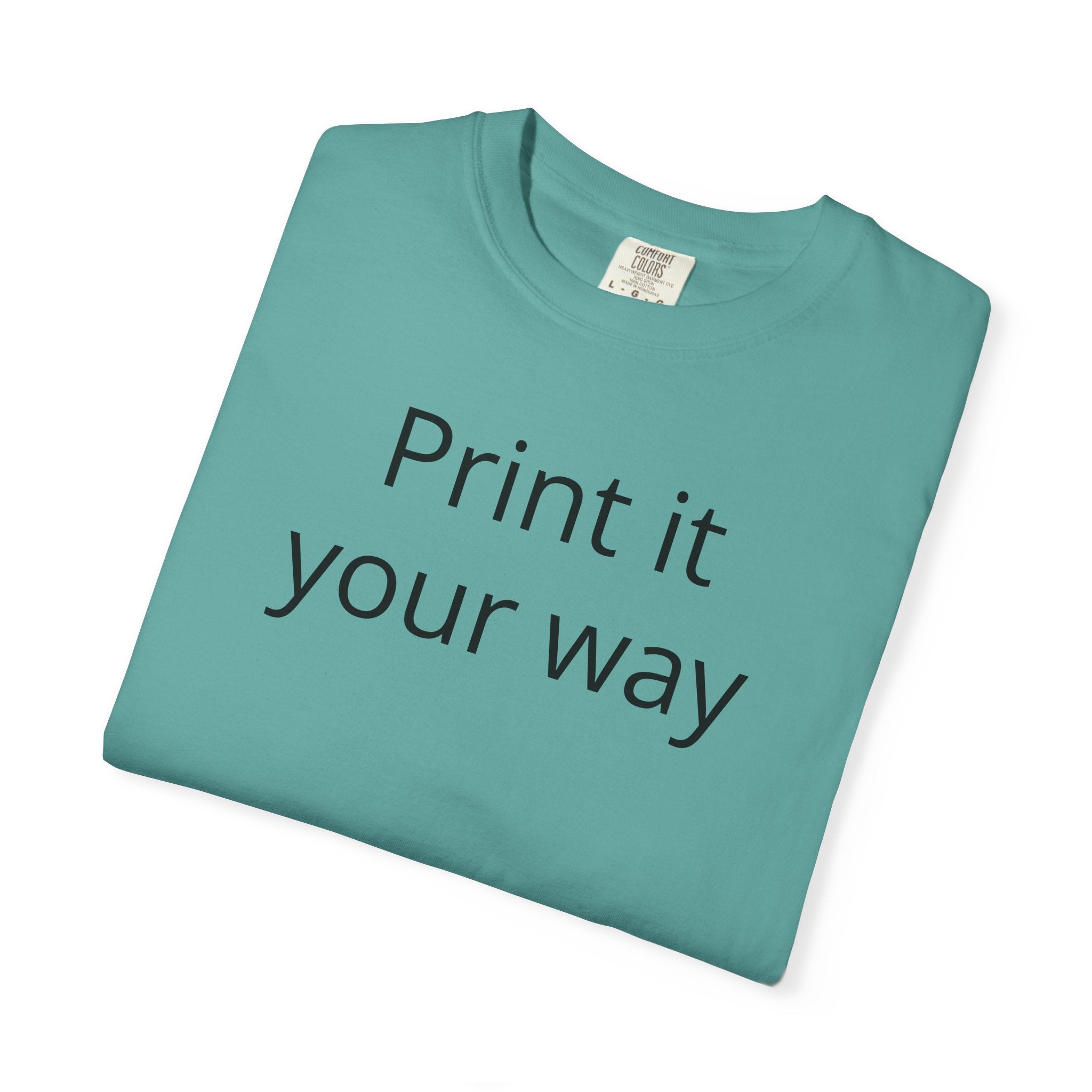 Forest Canopy Graphic T-Shirt — 'Print It Your Way' Back Art