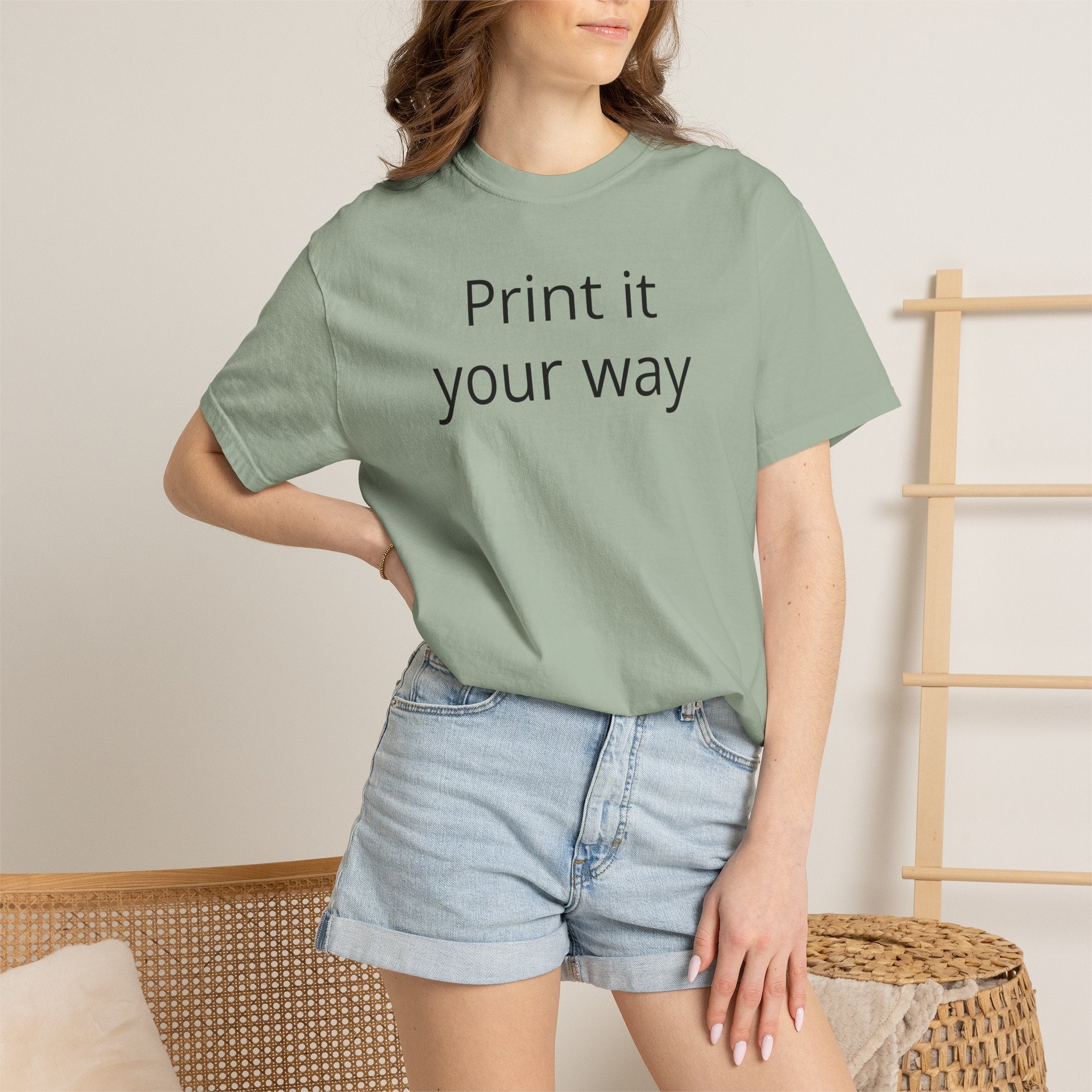 Forest Canopy Graphic T-Shirt — 'Print It Your Way' Back Art