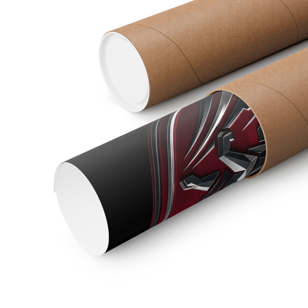 Matte Poster — Bayern Clean Lion Shield Vertical Wall Art