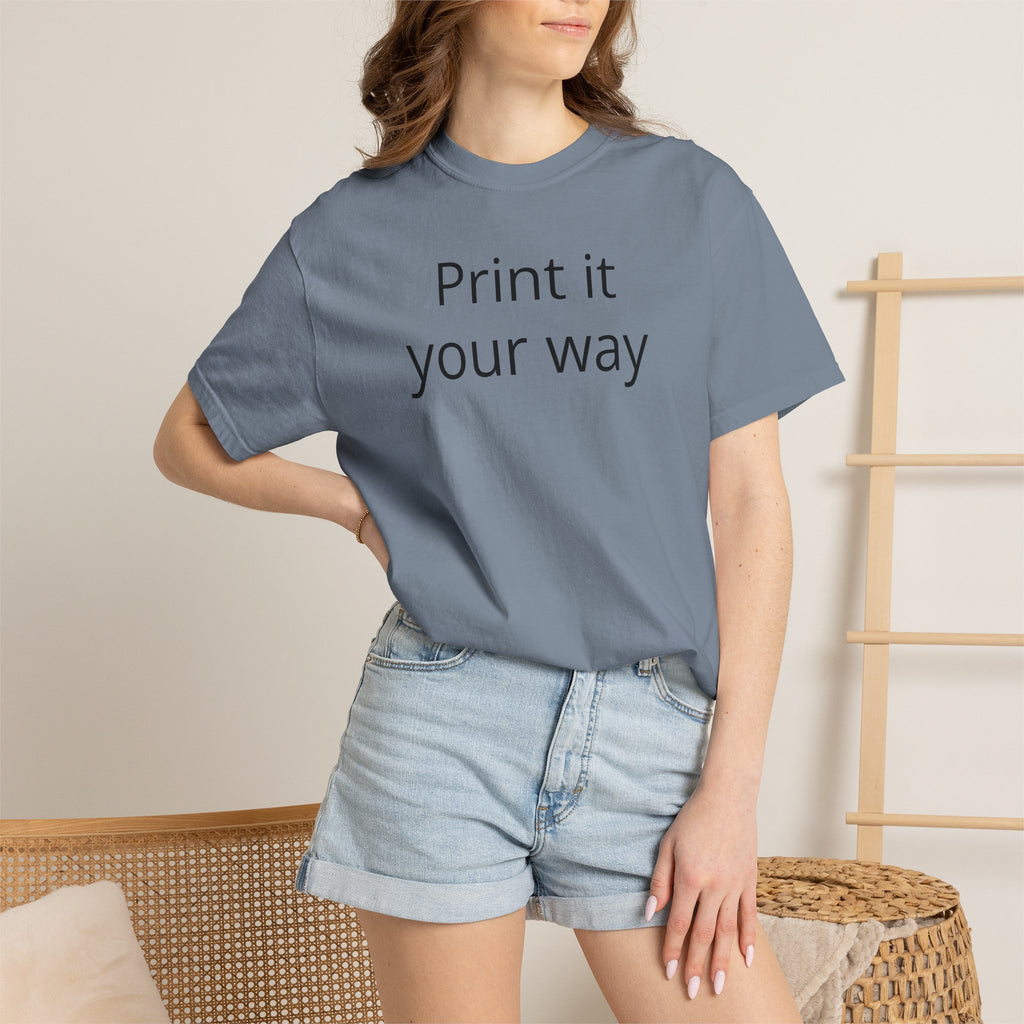 Forest Canopy Graphic T-Shirt — 'Print It Your Way' Back Art