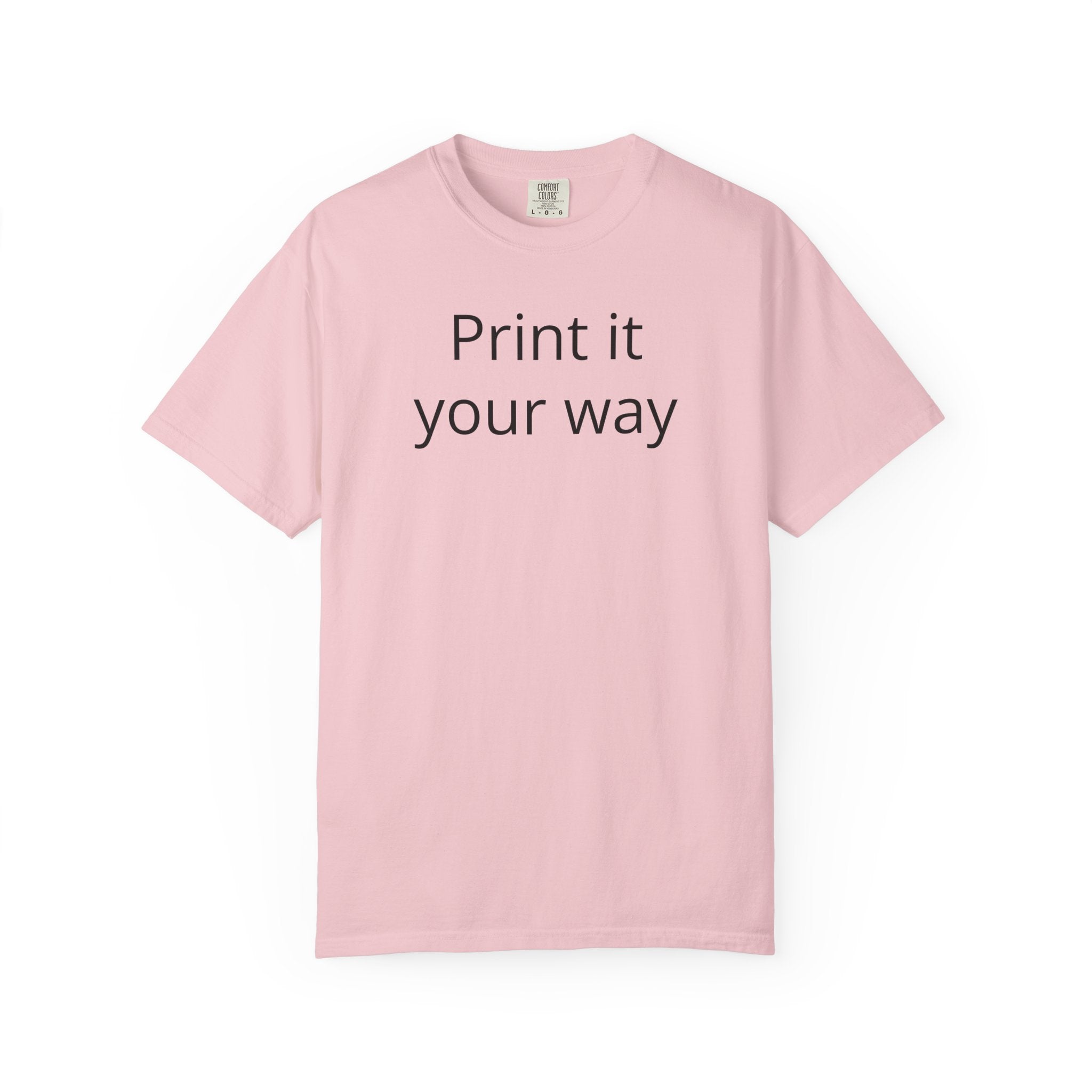 Forest Canopy Graphic T-Shirt — 'Print It Your Way' Back Art