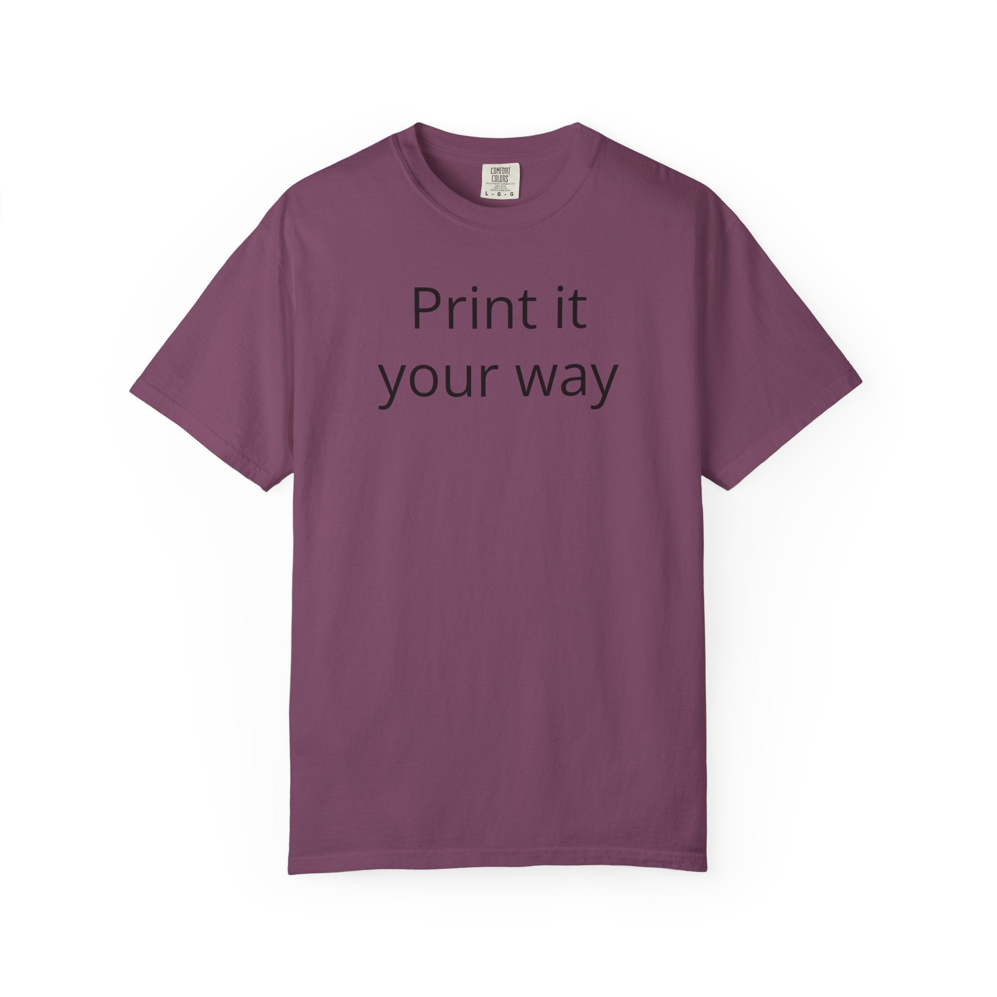 Forest Canopy Graphic T-Shirt — 'Print It Your Way' Back Art