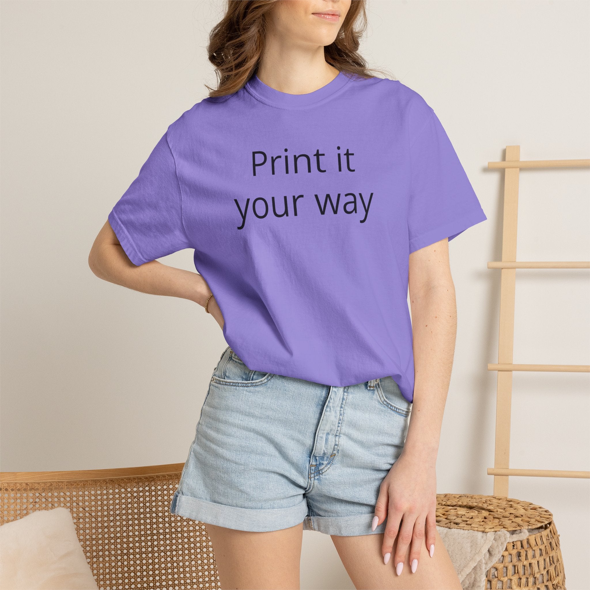 Forest Canopy Graphic T-Shirt — 'Print It Your Way' Back Art