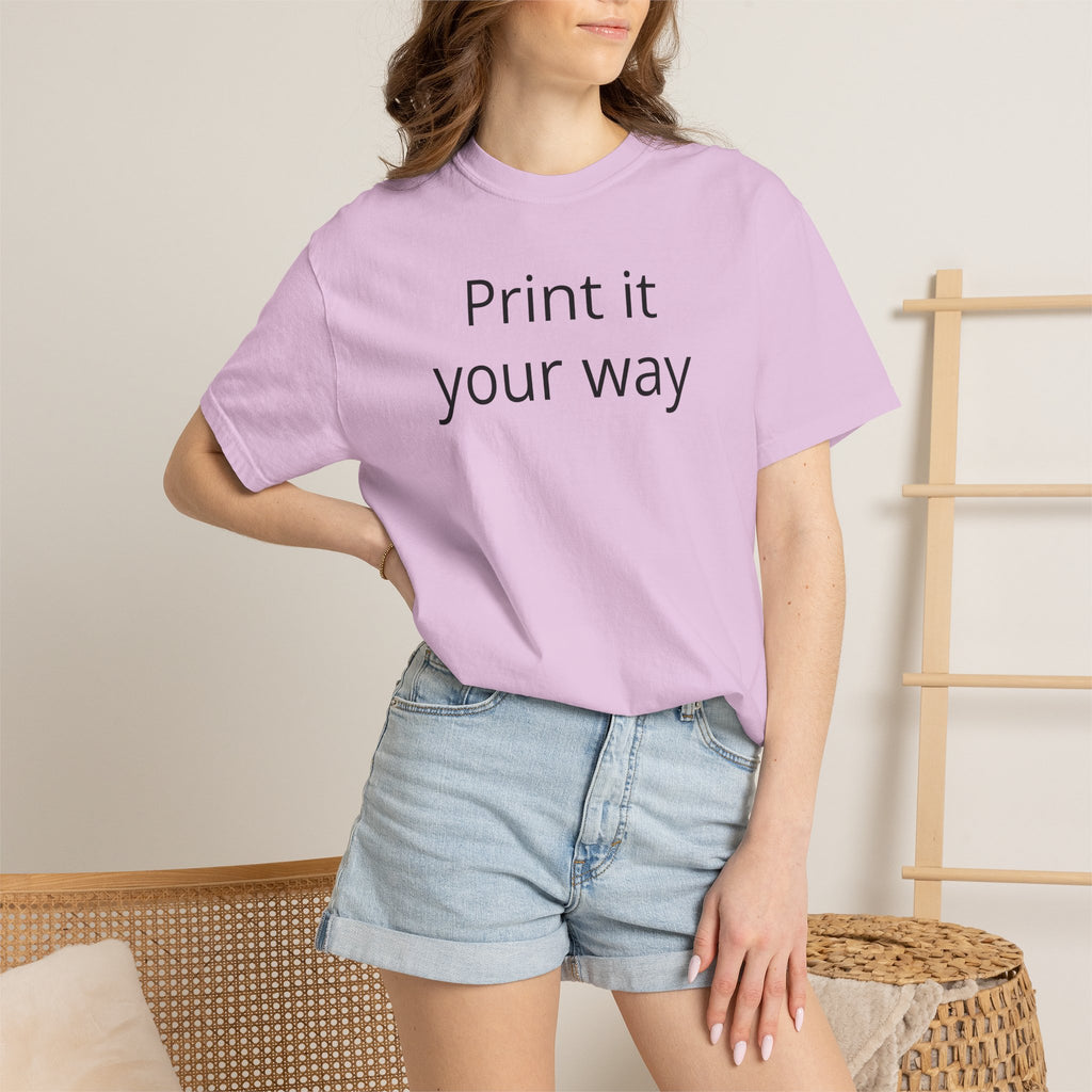 Forest Canopy Graphic T-Shirt — 'Print It Your Way' Back Art