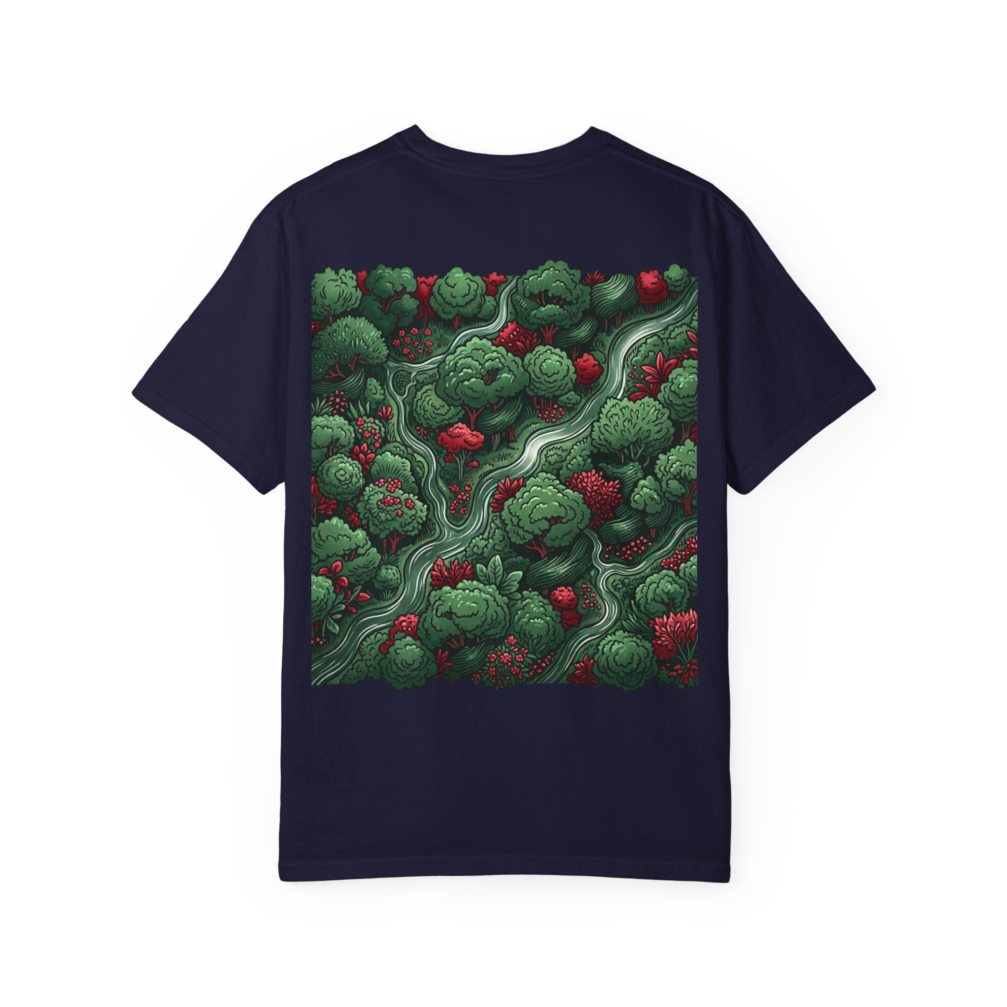 Forest Canopy Graphic T-Shirt — 'Print It Your Way' Back Art
