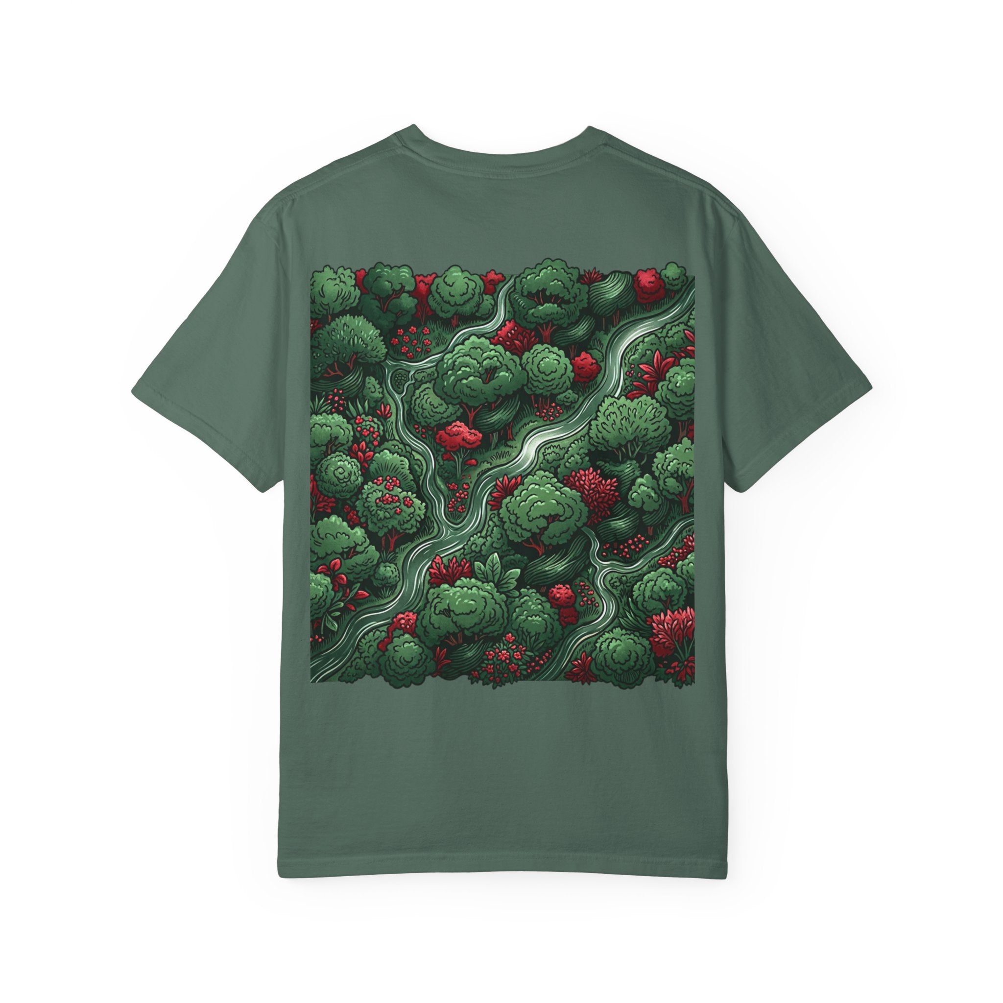 Forest Canopy Graphic T-Shirt — 'Print It Your Way' Back Art