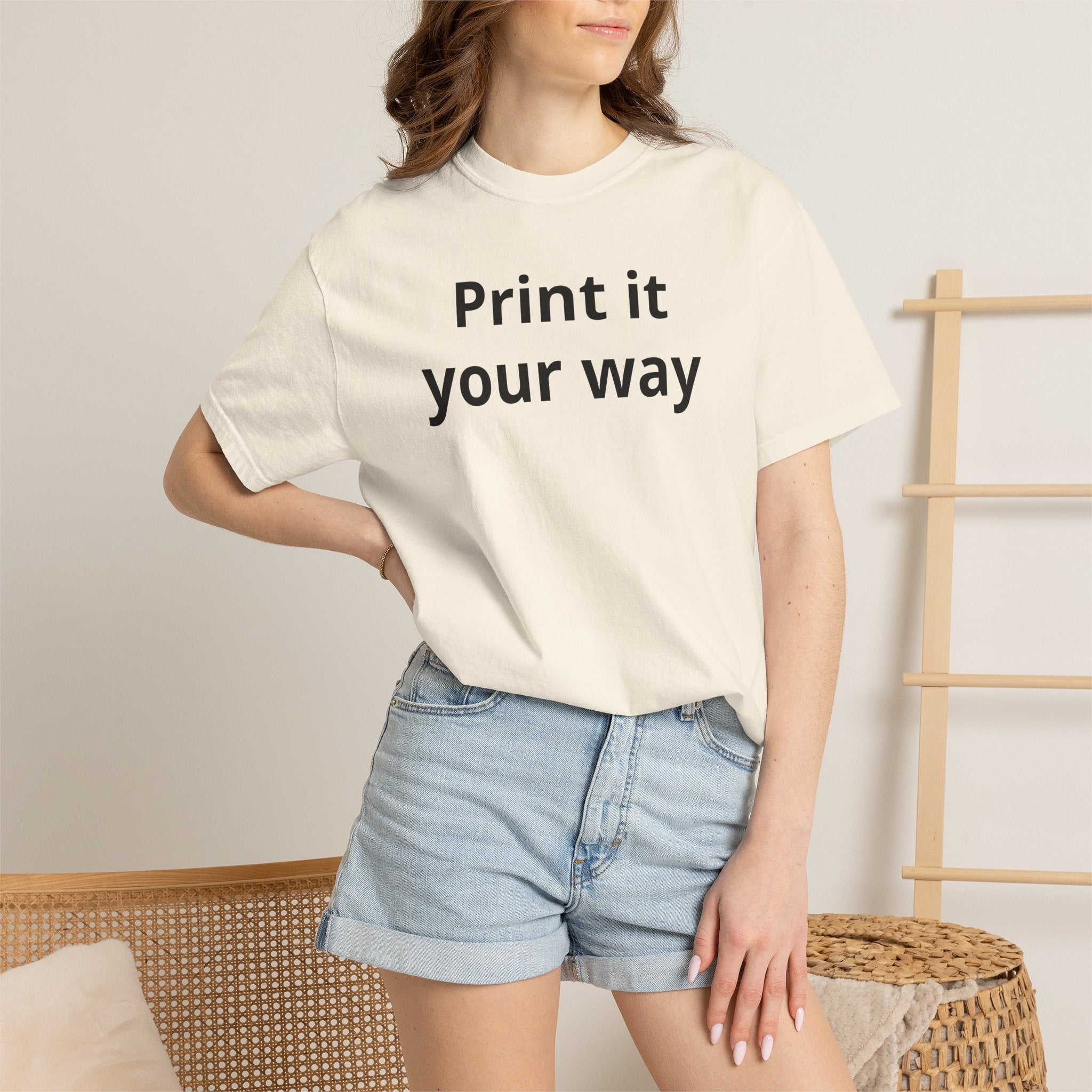 Forest Canopy Graphic T-Shirt — 'Print It Your Way' Back Art