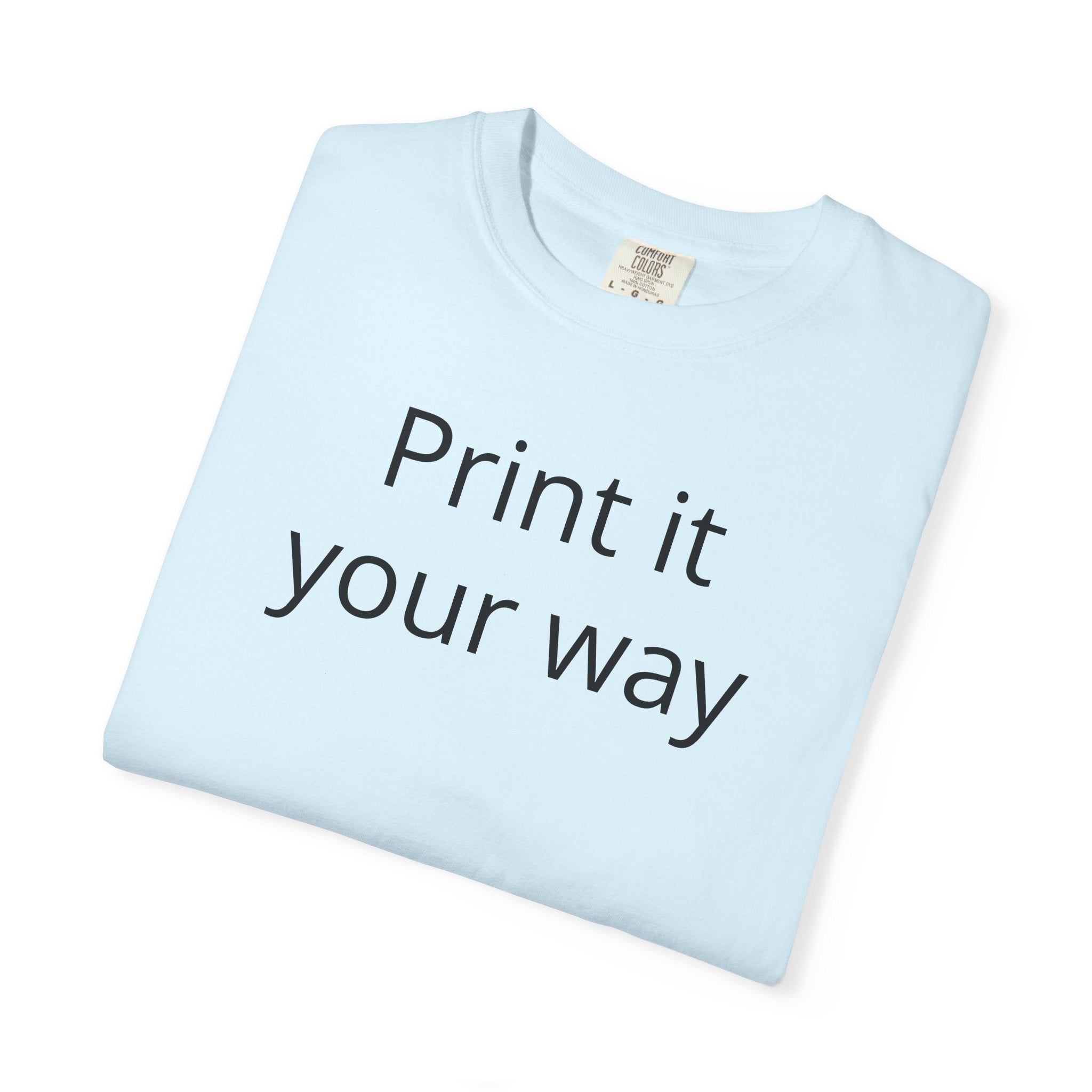 Forest Canopy Graphic T-Shirt — 'Print It Your Way' Back Art