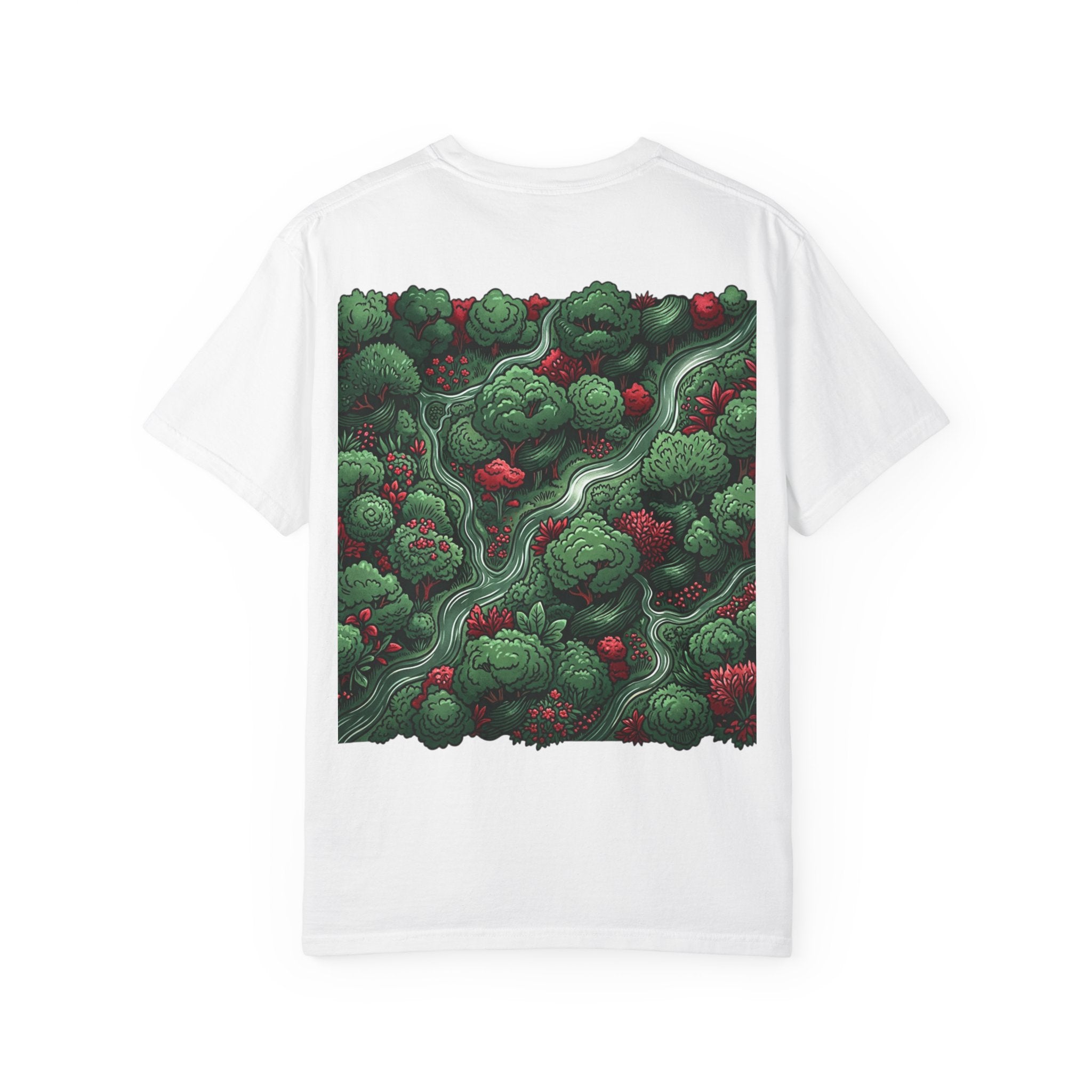 Forest Canopy Graphic T-Shirt — 'Print It Your Way' Back Art