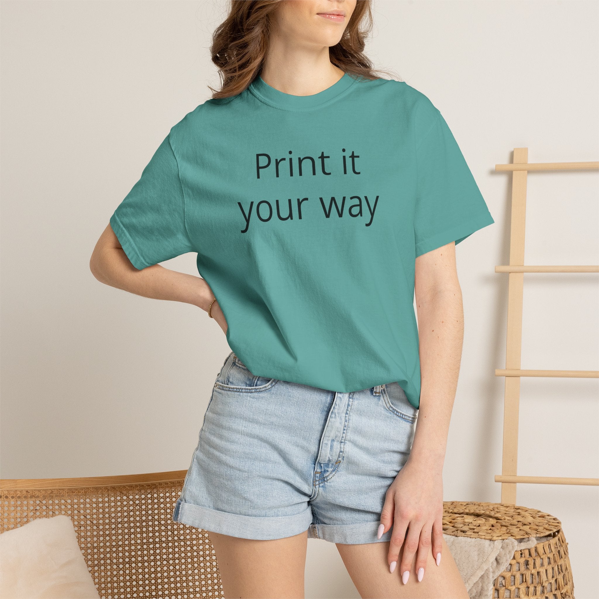 Forest Canopy Graphic T-Shirt — 'Print It Your Way' Back Art