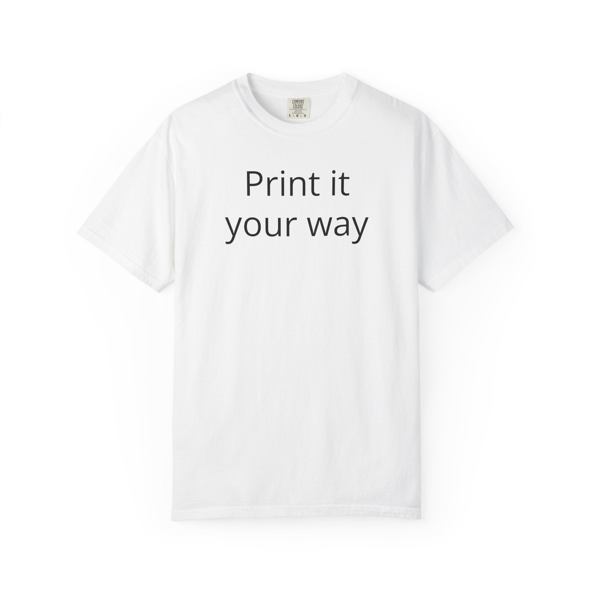Forest Canopy Graphic T-Shirt — 'Print It Your Way' Back Art