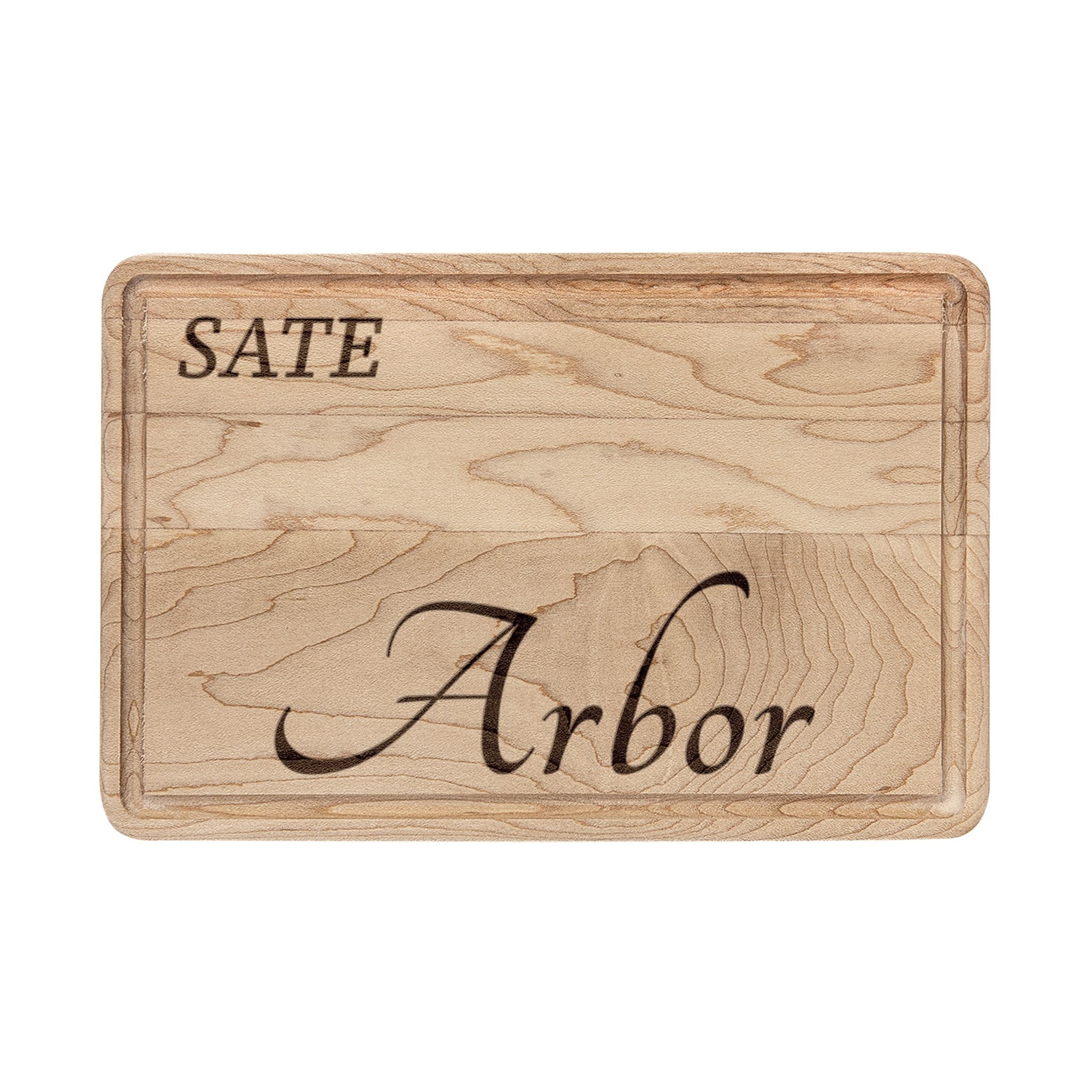 SATE Arbor Decorative Serving & Prep Board