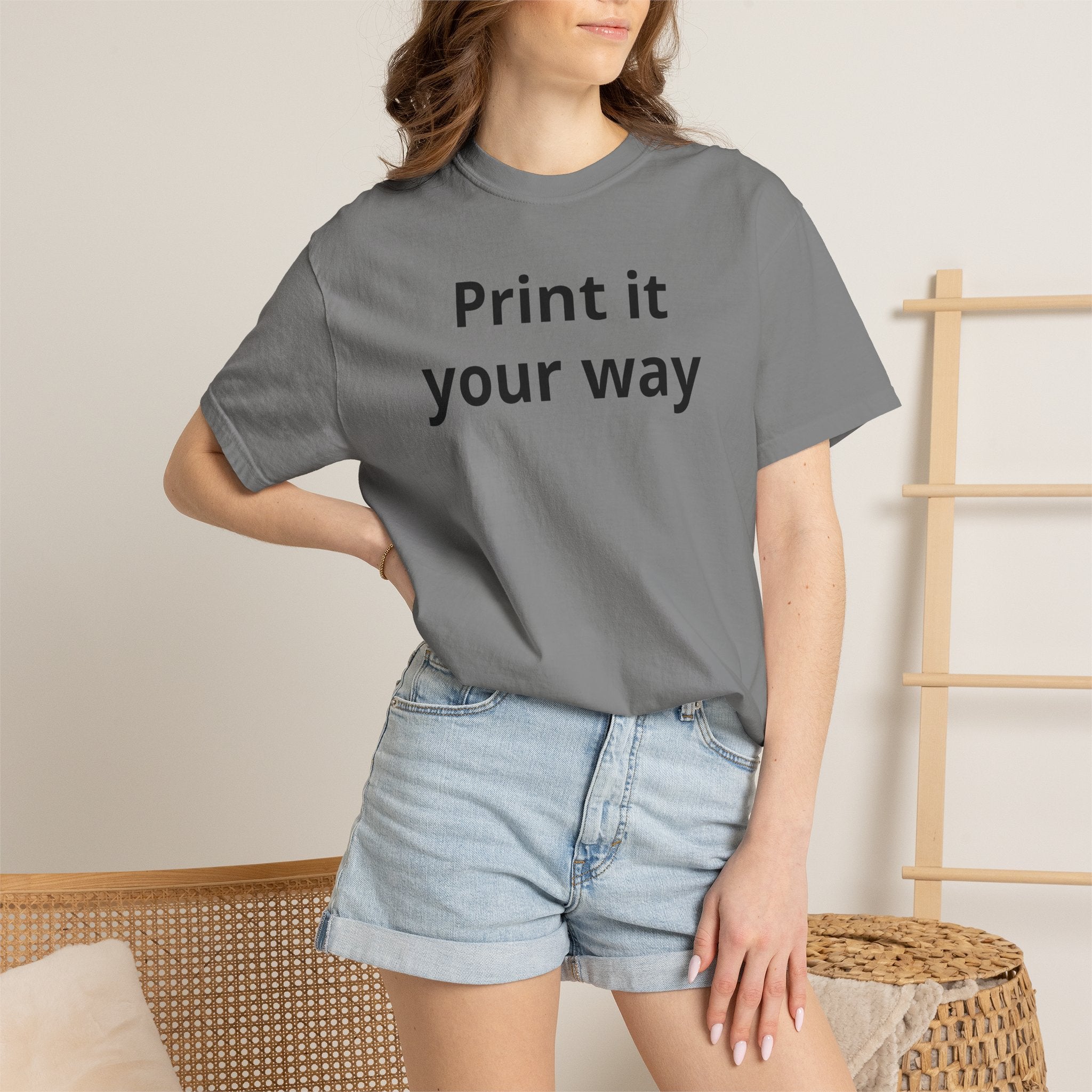 Forest Canopy Graphic T-Shirt — 'Print It Your Way' Back Art