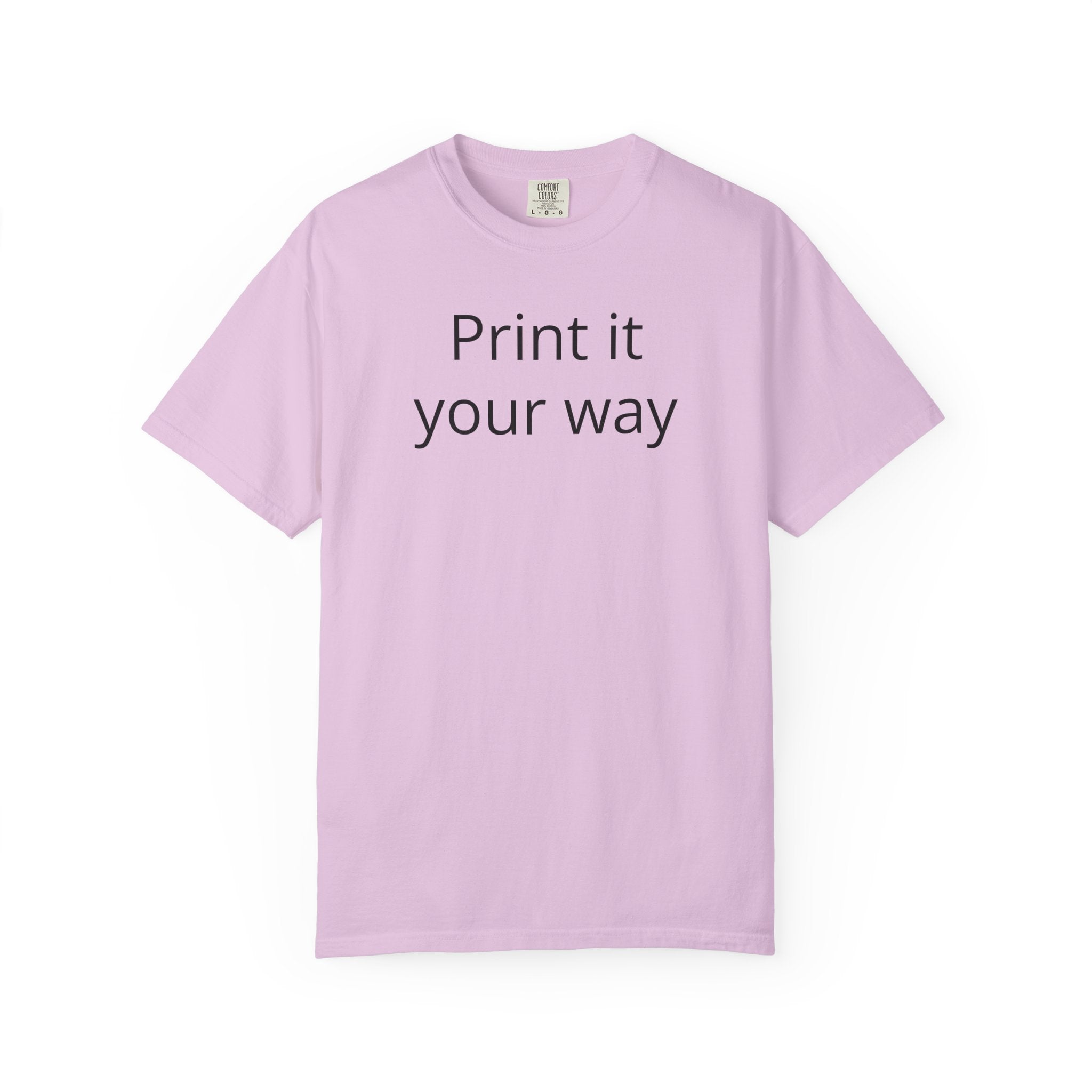 Forest Canopy Graphic T-Shirt — 'Print It Your Way' Back Art
